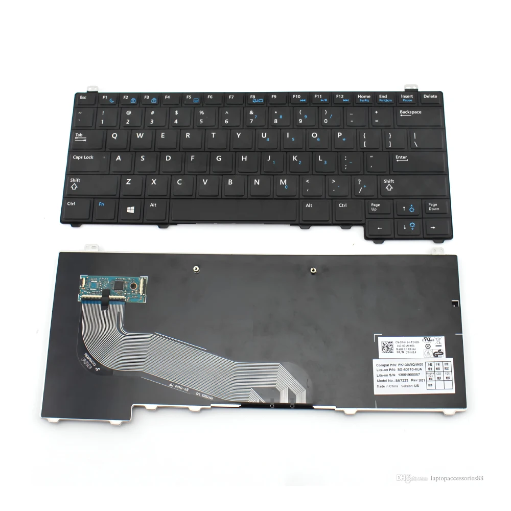 Teksus Laptop Keyboard For Dell Latitude E5440 view 2
